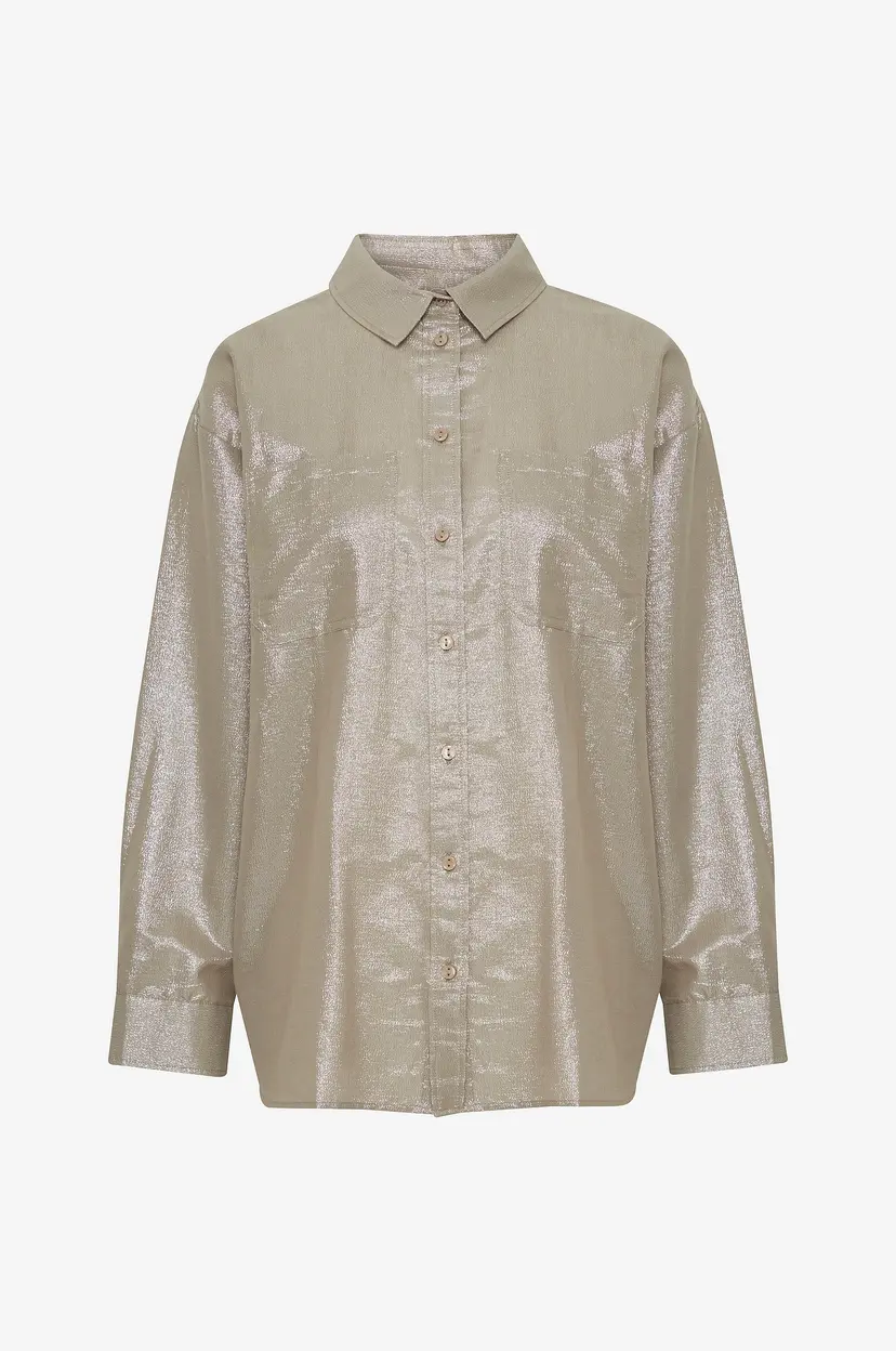 Ichi Skjorte ihHoulo - Beige
