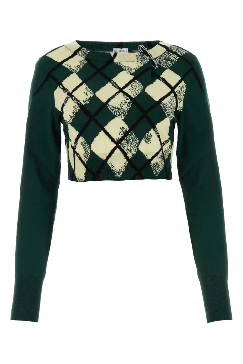 Burberry Burberry Strikkegensere – Grønn