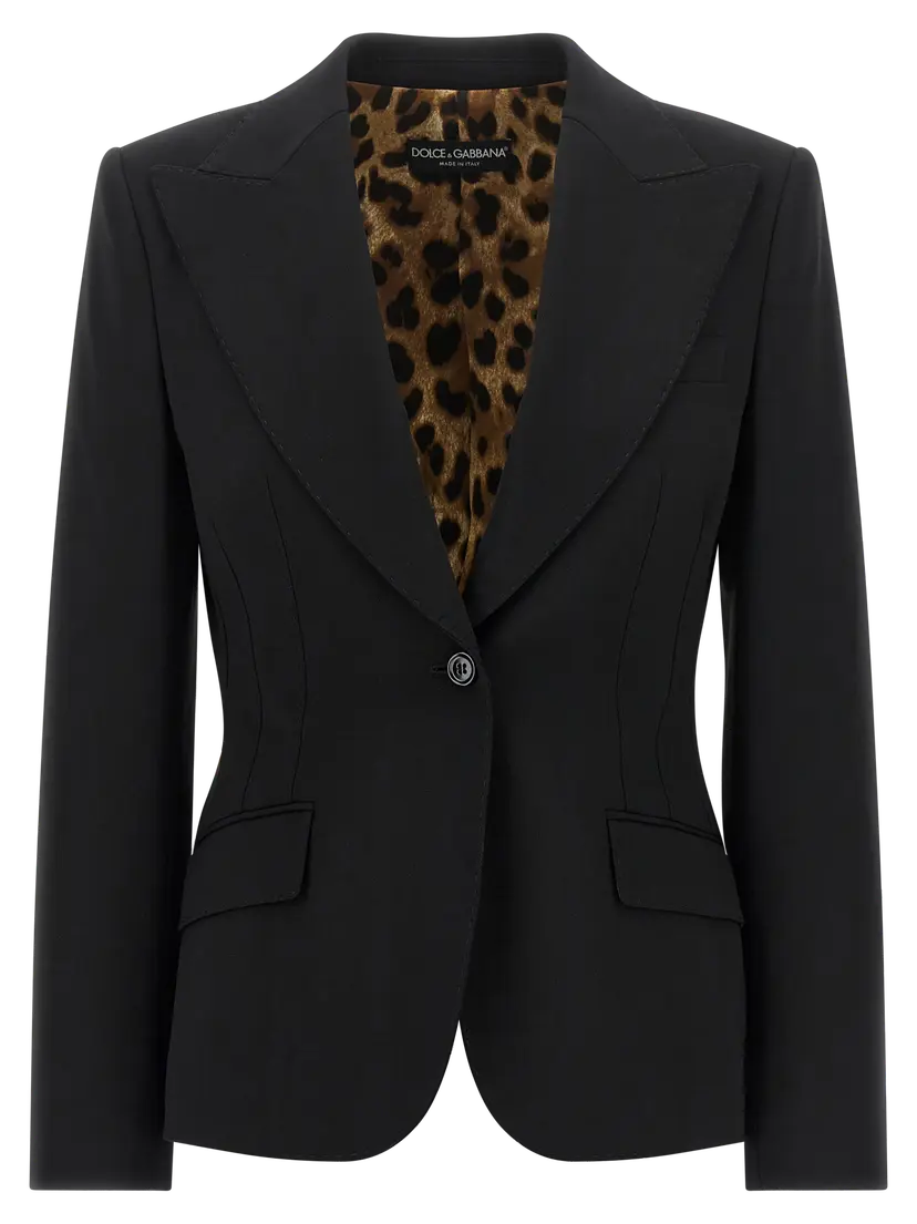 Dolce & Gabbana Dolce & Gabbana Blazere – Svart
