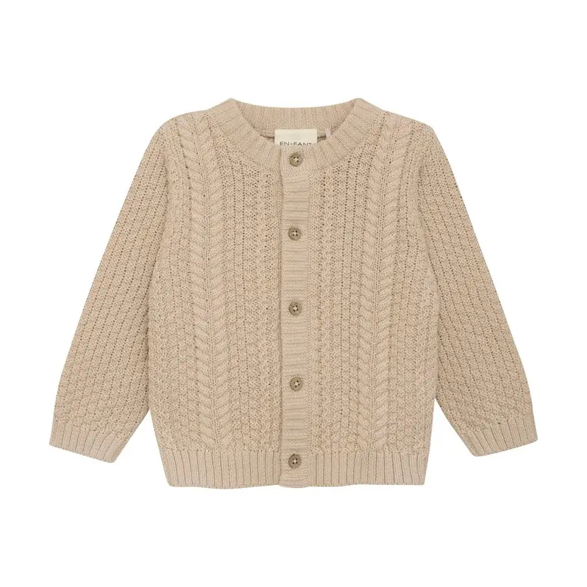 En Fant En Fant Cardigan Knit Cement (92 / 2 år)