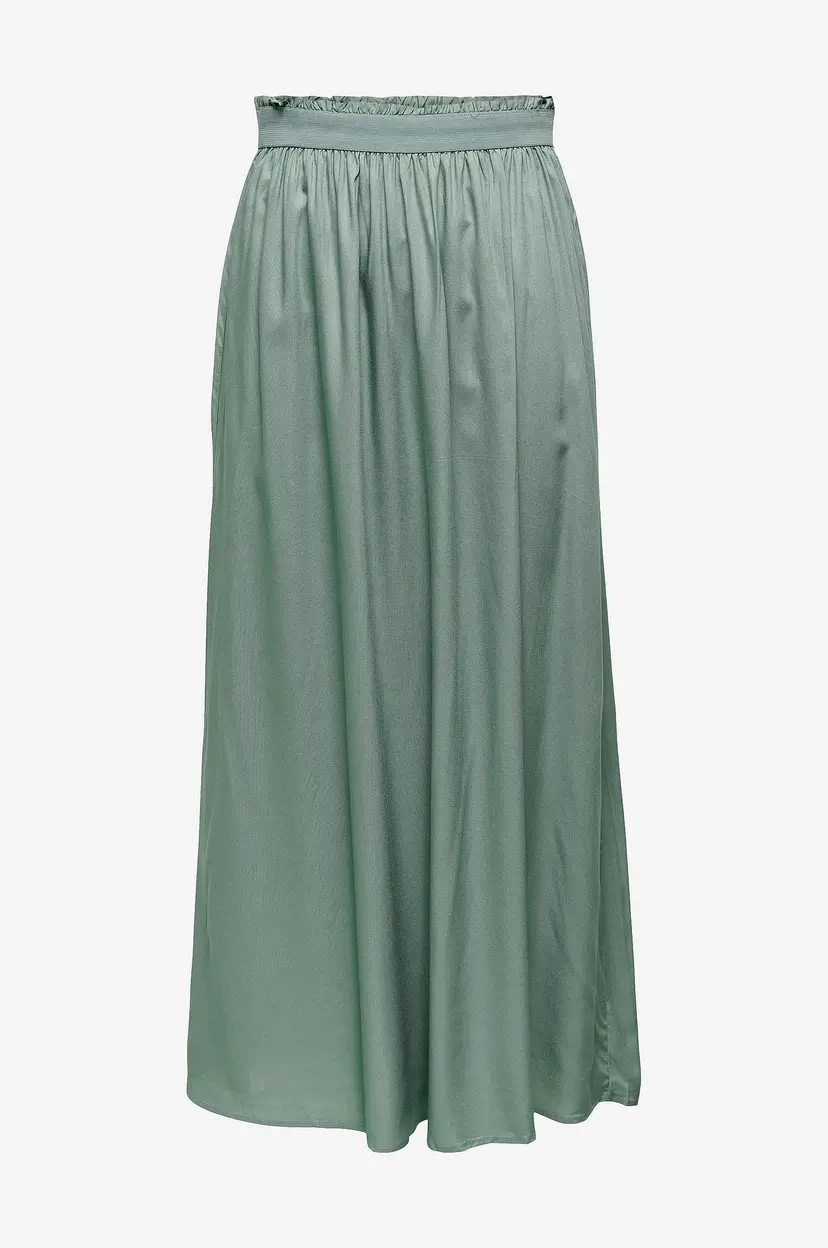 Only Carmakoma Maxi skjørt carVenedig Life Long Skirt - Grønn