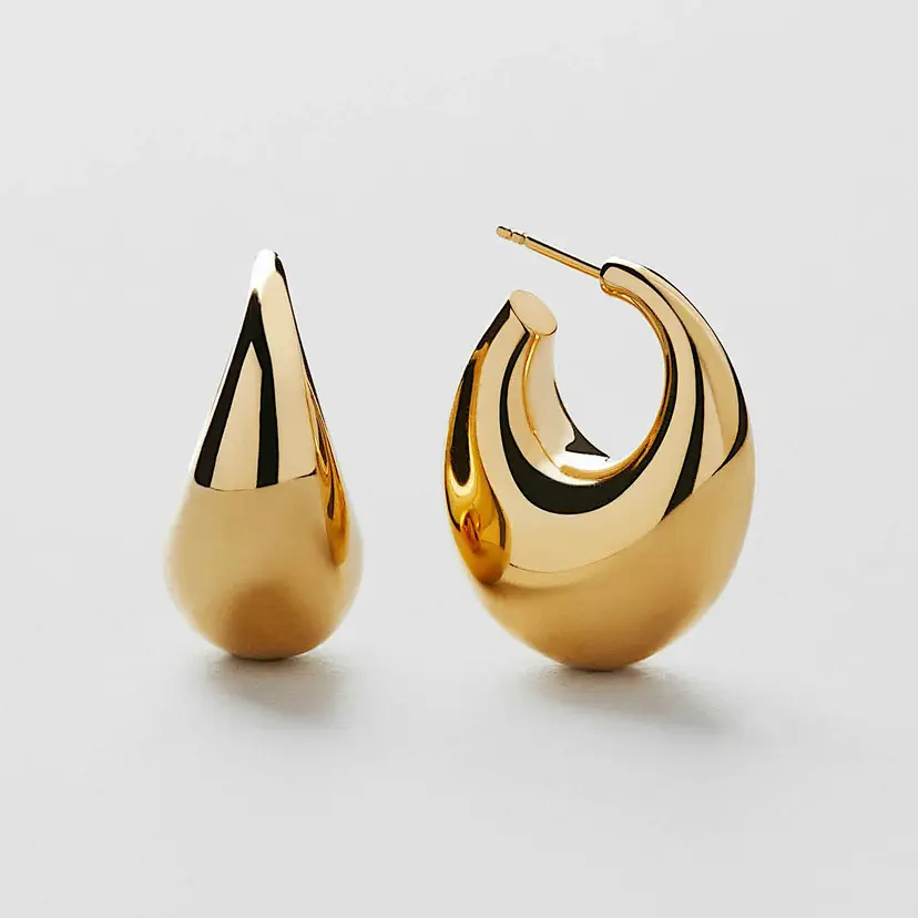 Safira Flory Chunky Hoops