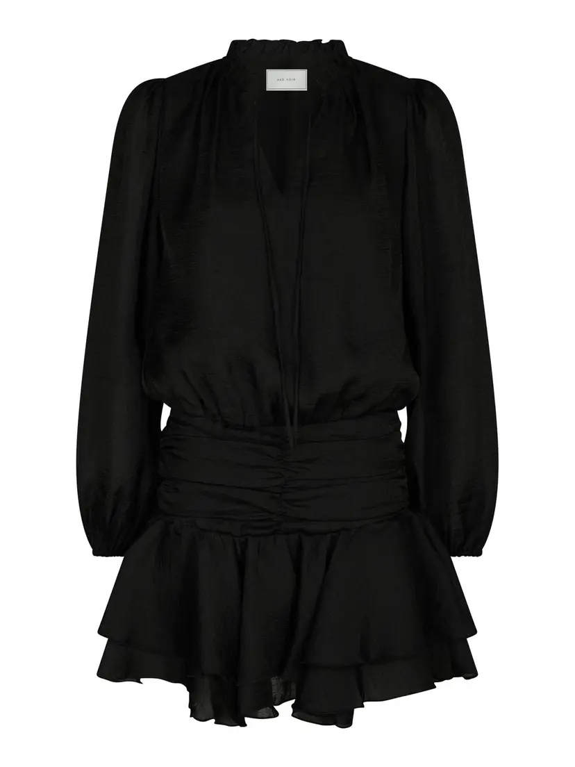 Neo Noir Bari Chiffon Dress