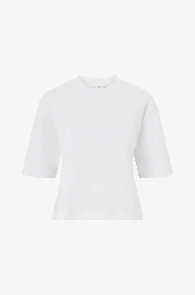 Gina Tricot T-skjorte Perfect Boxy Tee - Hvit