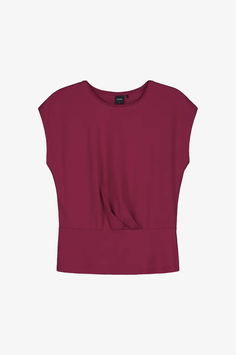 Nanso Topp Ladies Top, Elegia - Rød