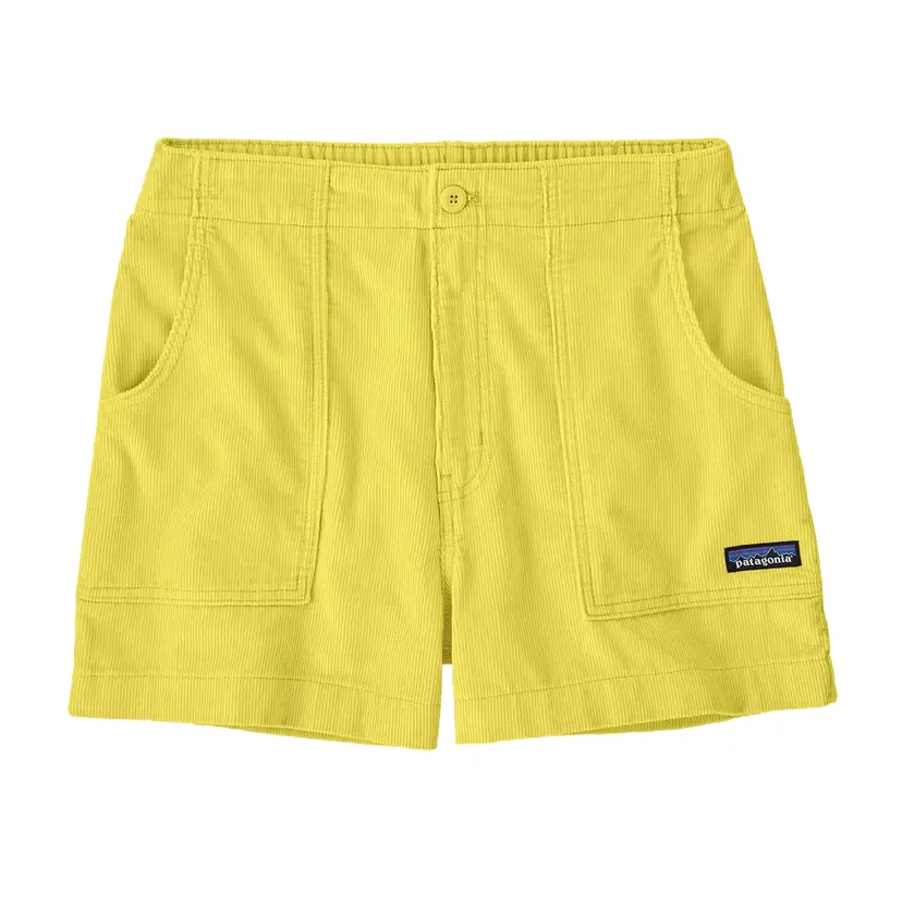 Patagonia Patagonia W Retro Cord Shorts Lemon Zest