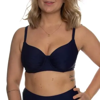 Damella Damella Grace Basic Bikini Bra Marine D/E 44 Dame