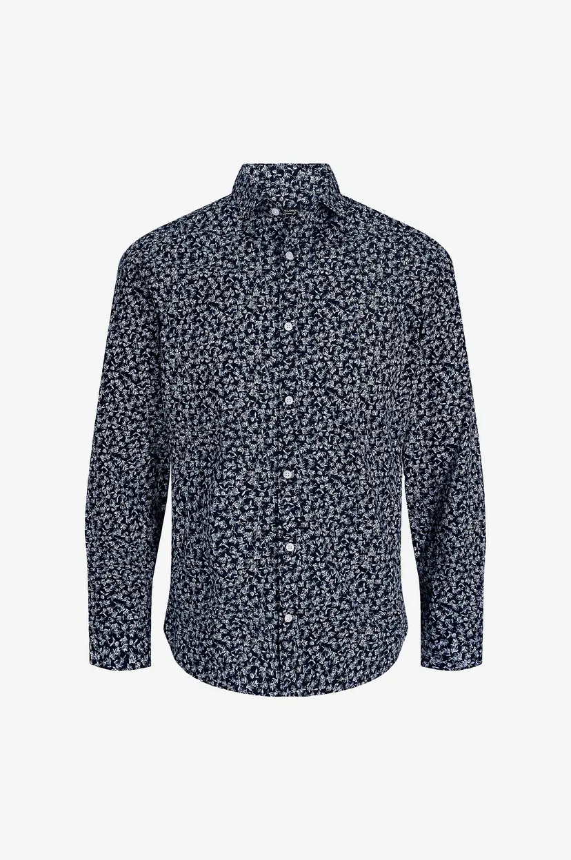 Jack & Jones Skjorte jprBlablackpool Print LS - Blå