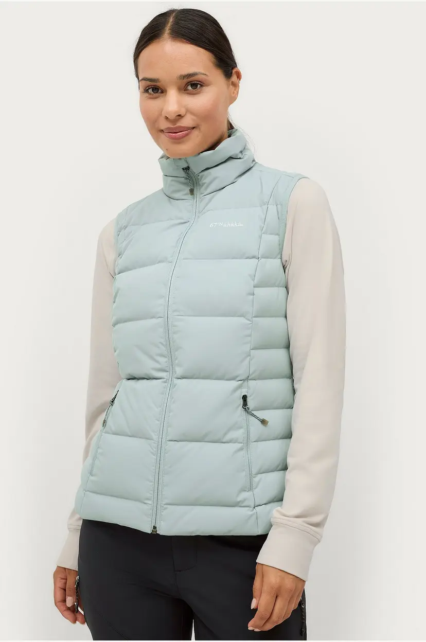 Áhkká Dunvest Down Vest W - Blå