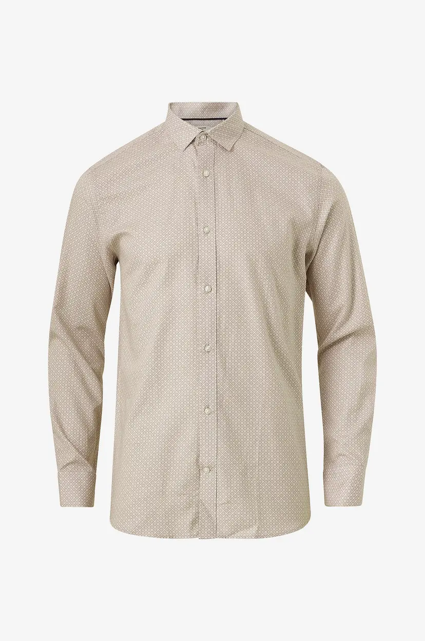 Jack & Jones Skjorte jprBlascandic Print Shirt L/S Comfo - Grå