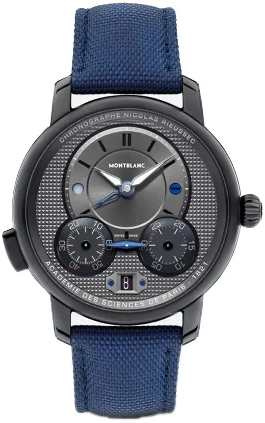 Montblanc Montblanc Herreklokke 129763 Star Legacy Sort/Lær Ø43 mm
