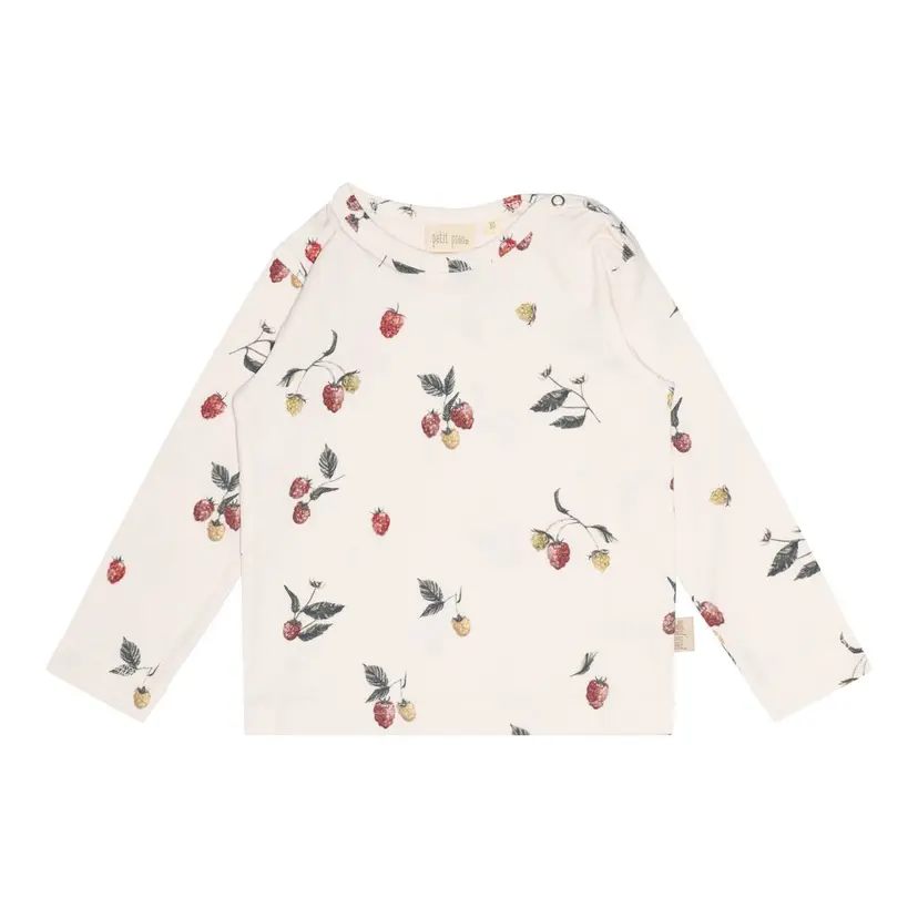 Petit Piao Petit Piao T-shirt Printed Raspberry (92 / 2 år)