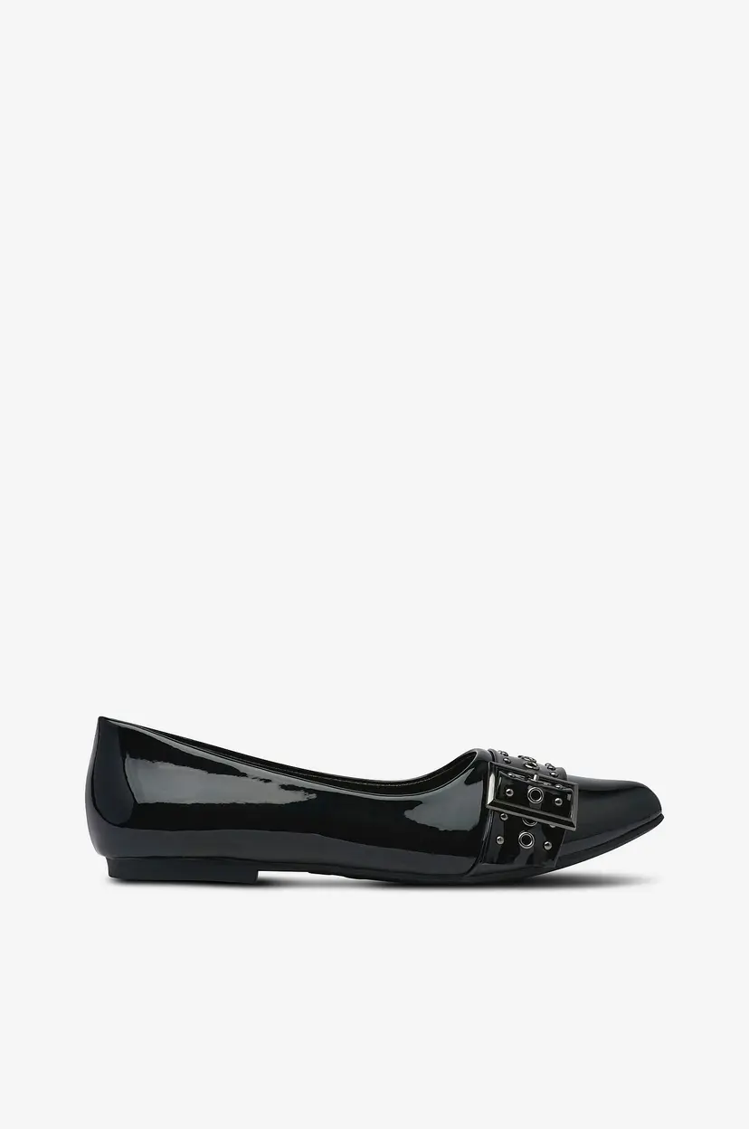 Zizzi Ballerinasko fHailey Ballerina bred passform - Svart