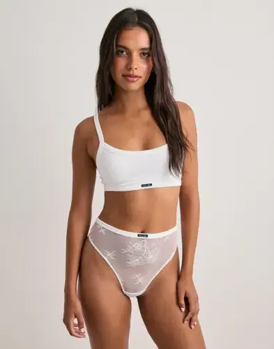 Calvin Klein Underwear Calvin Klein Underwear - Hvit - High Leg Thong