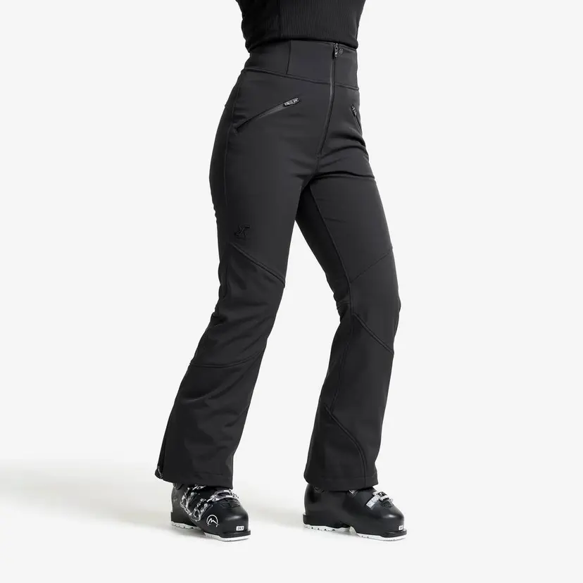 RevolutionRace Raise Softshell Ski Pants Dame Black