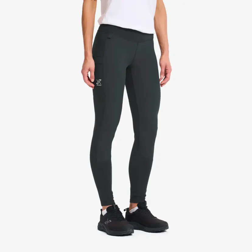 RevolutionRace Summit Wind Hiking Pocket Leggings Dame Anthracite
