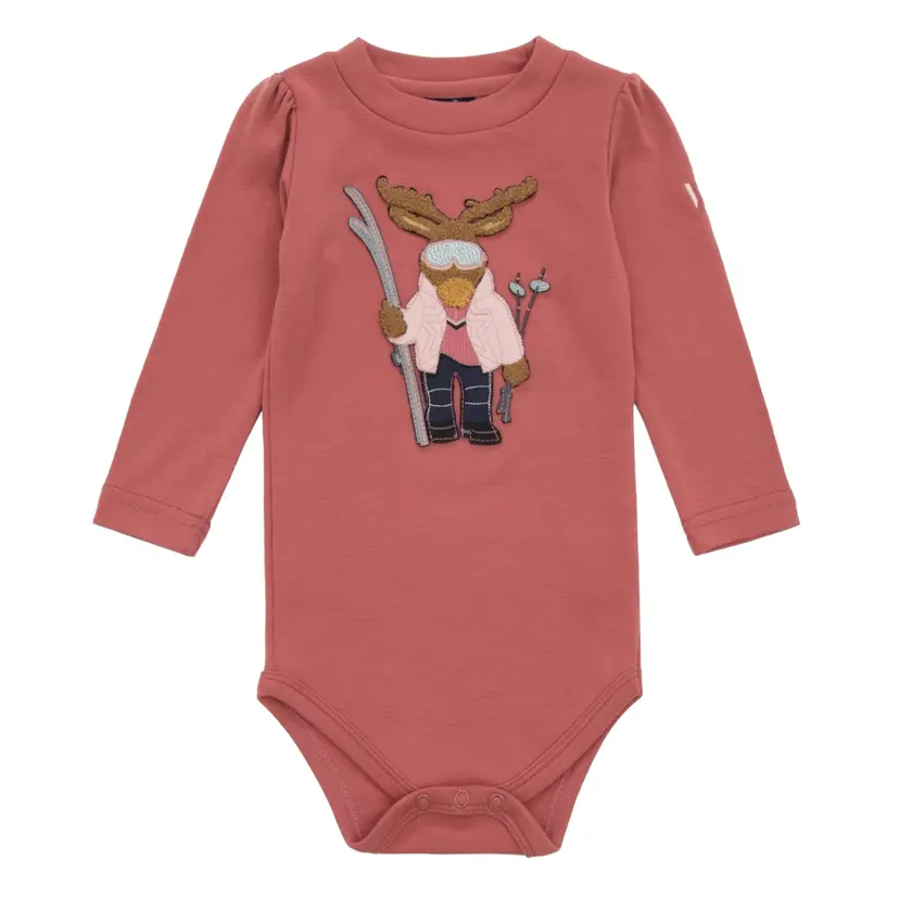 Woolland WoolLand - Ullbody Baby Høvringen Burned Rose