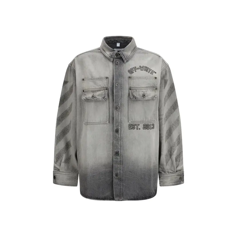 Off White Off-White Skjorter – Grå