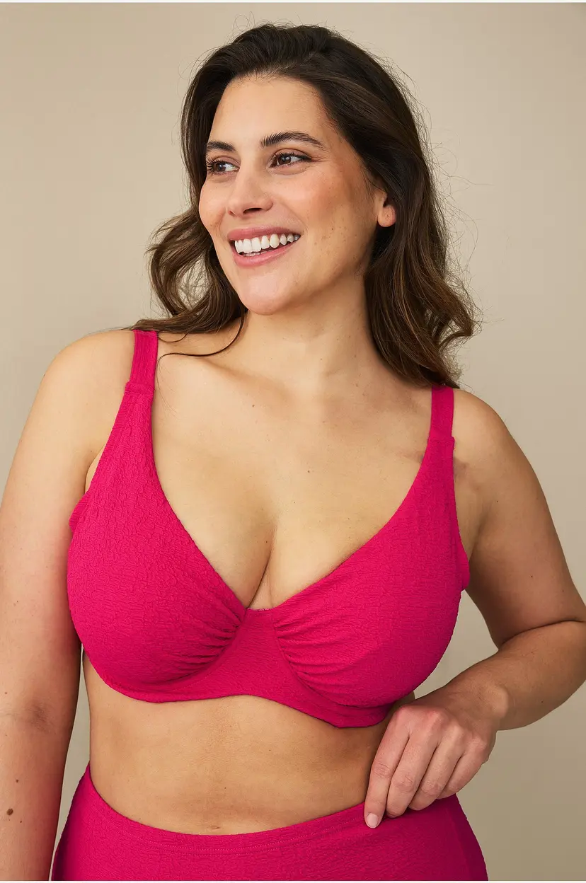 Ellos Plus collection Bikini-BH med bøyler - Rød