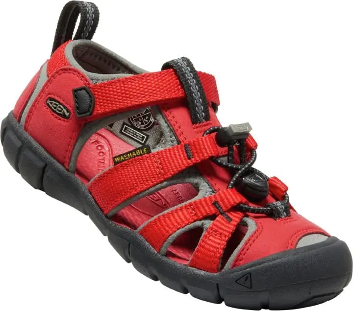 Keen Footwear Keen Footwear Kids Seacamp II Cnx Racing Red-Gargoyle