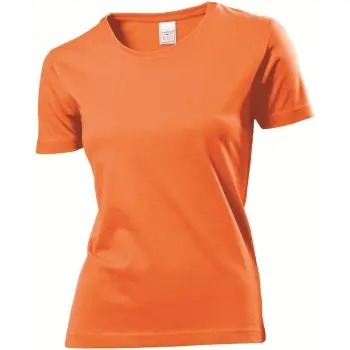 Stedman Stedman Classic Women T-shirt Oransje bomull Large Dame