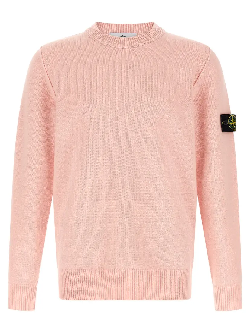 Stone Island Stone Island Strikkegensere – Rosa