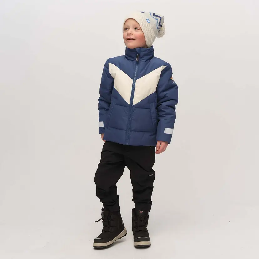 Skogstad Skogstad Buvika jakke barn, Denim Blue