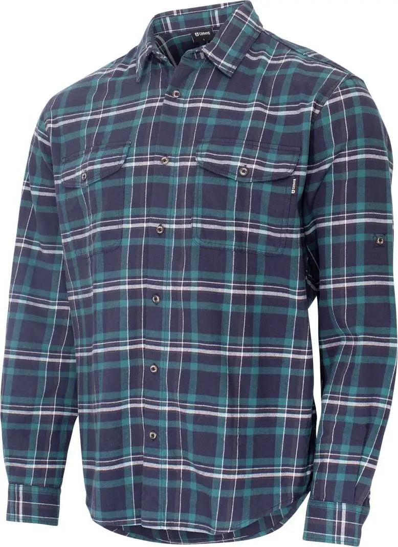 Urberg Urberg Men's Trollstein LS Flannel Shirt Blue Nights