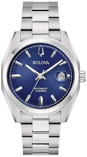 Bulova Bulova Herreklokke 96B436 Surveyor Blå/Stål Ø39 mm