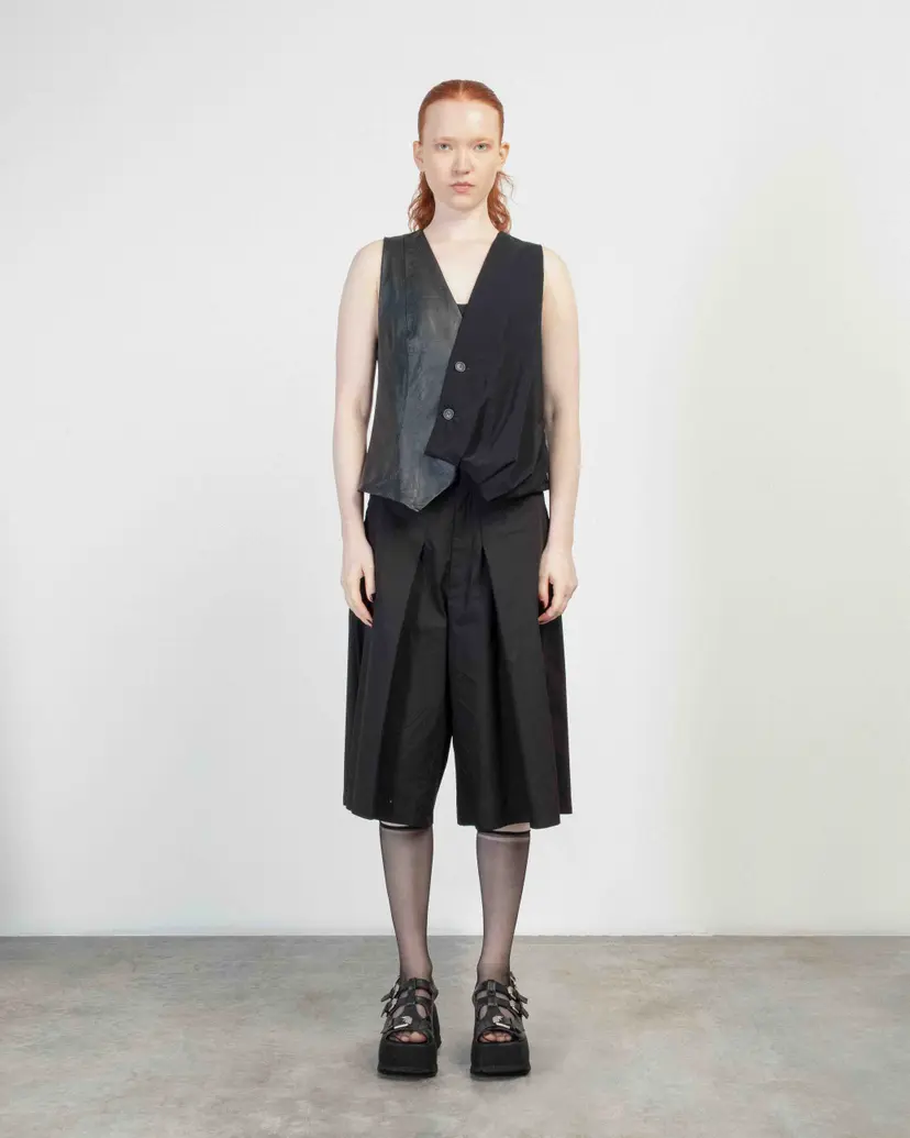 Papucei Papucei J.GABBY Black Leather vest