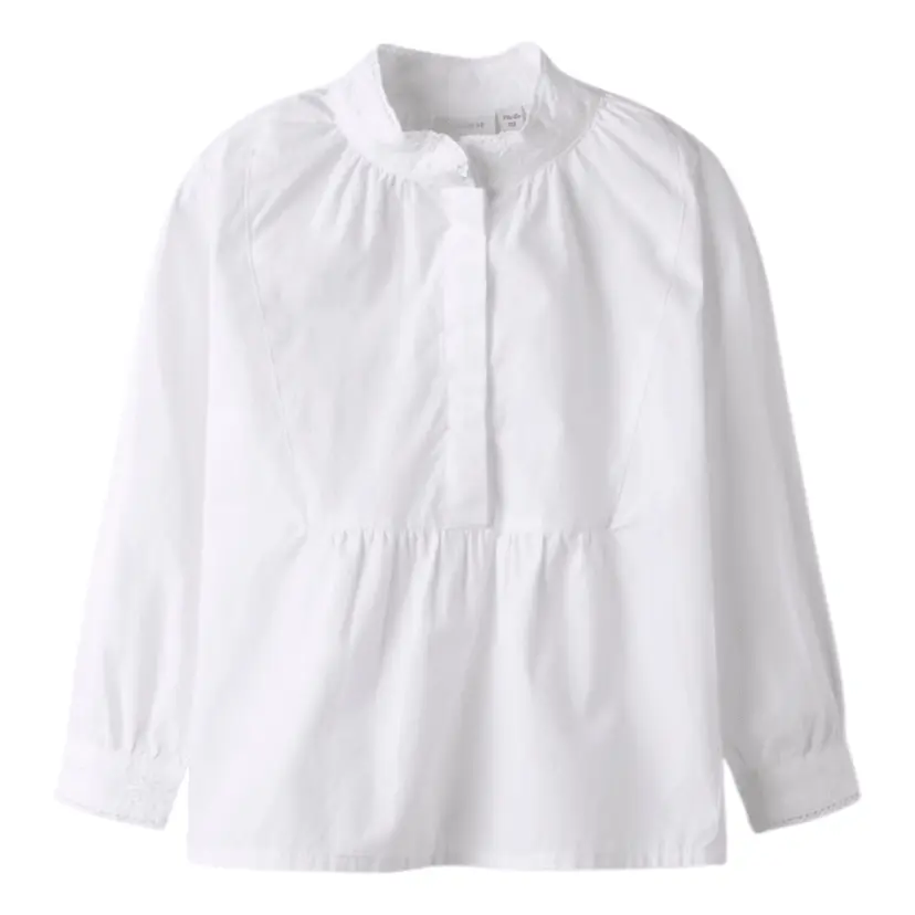 NAME IT Name It - Bunadsskjorte 2026 Terina Bright White