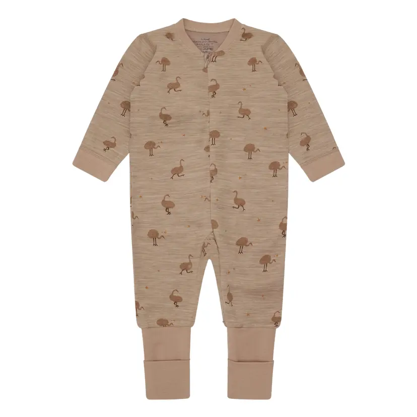 Hust and Claire Hust and Claire - Heldress Ull og Bambus Manu Ostrich Biscuit