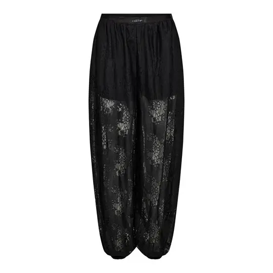 Haute L ' Amité Haute L' Amitié - Bella Lace Harem Pant - Black