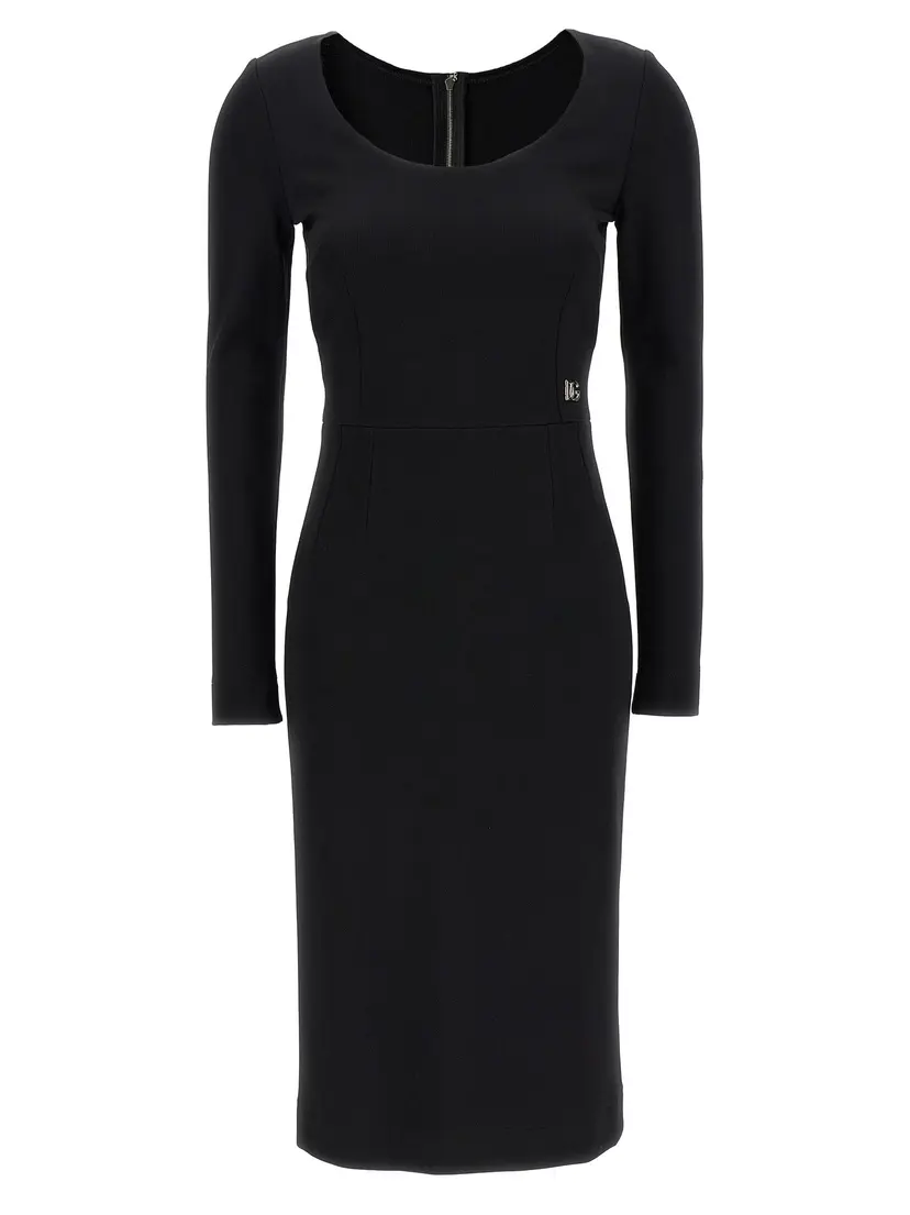 Dolce & Gabbana Dolce & Gabbana Midikjoler – Svart