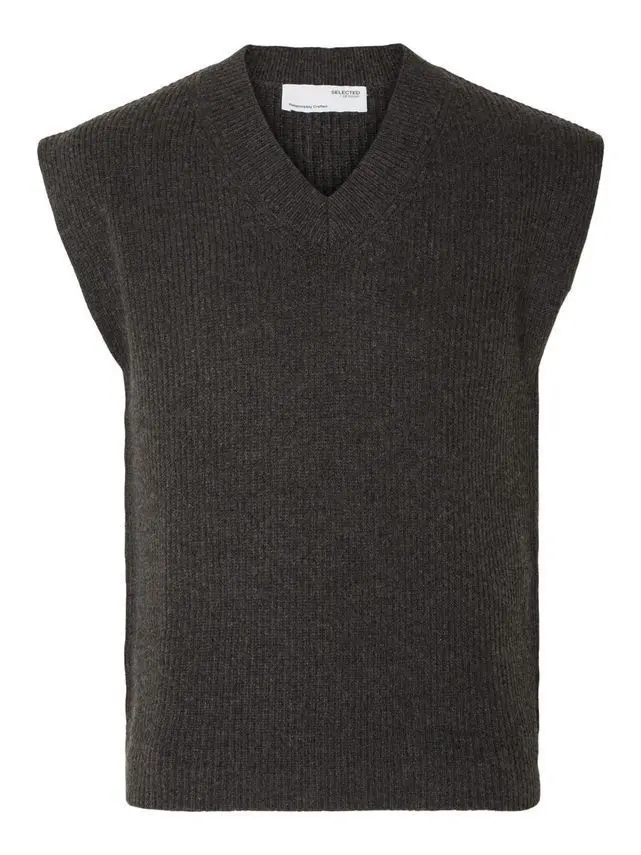 SELECTED SLHRONN RELAXED KNIT VEST B