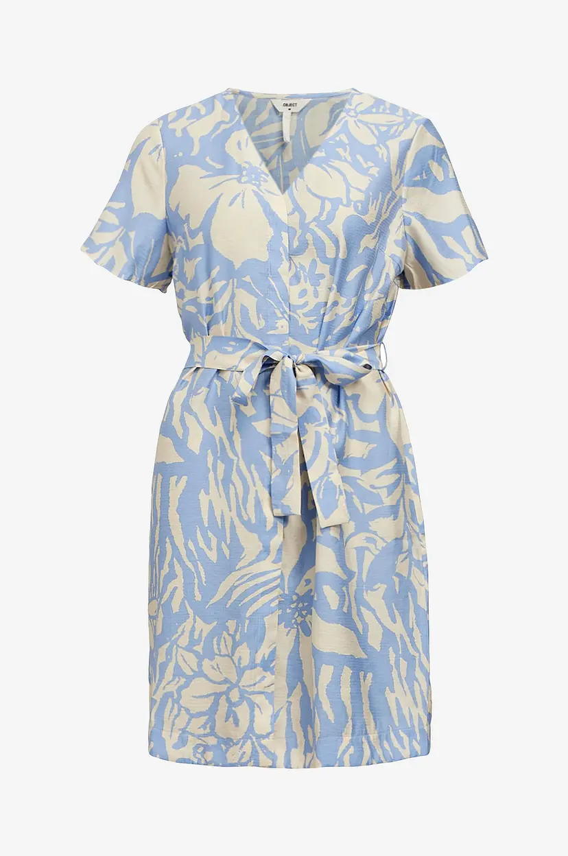 Object Collectors Item Kjole objKarina S/S RE Short Dress - Flerfarget