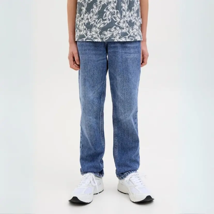Jack & Jones Jack & Jones - Jeans Bukse Clark Original AKM 123 Blue Denim