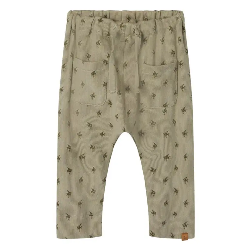 Lil`Atelier Lil'Atelier - Bukse Baby Gago Moss Gray