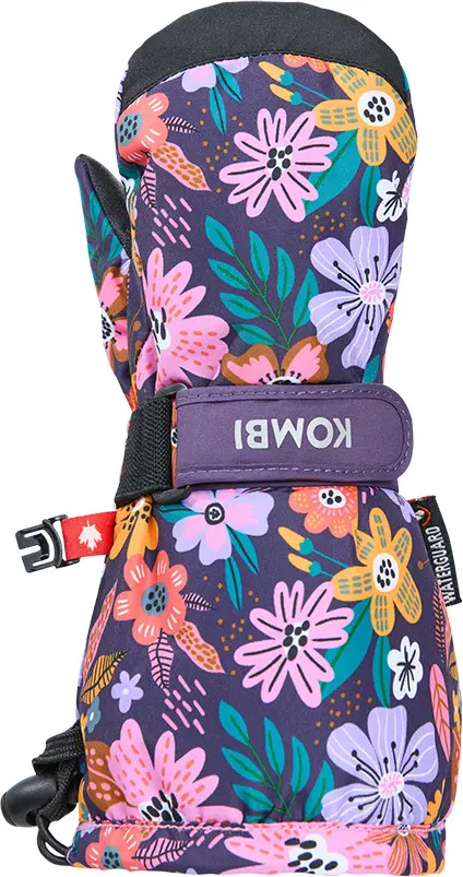 Kombi Kombi Kid's Roomy Mitt Cosmic Flower