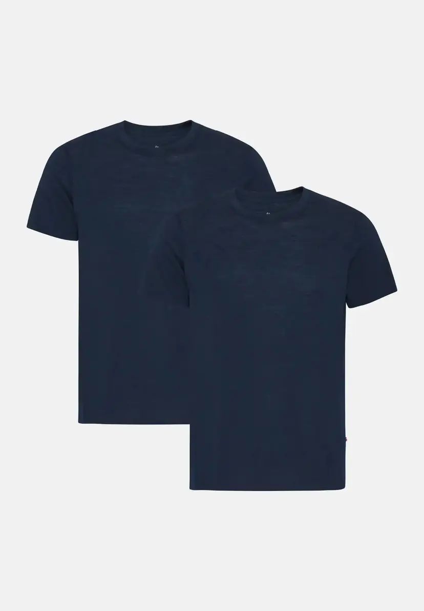 DANISH ENDURANCE DANISH ENDURANCE MERINO T-SHIRT Mørk Marineblå 2XL