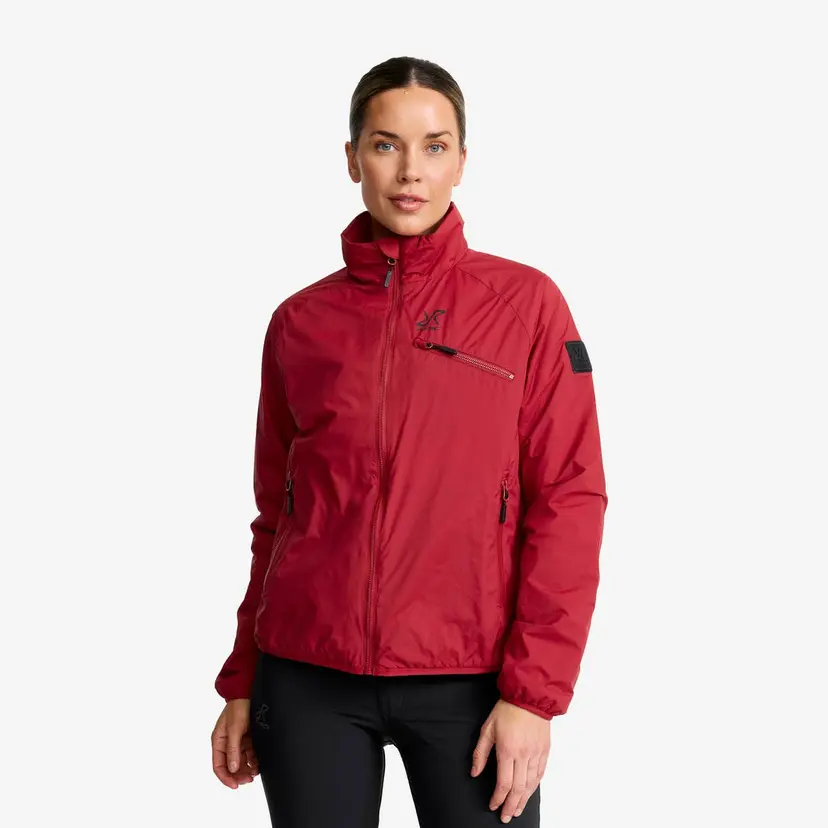 RevolutionRace Flatter Insulated Jacket Dame Karanda Red