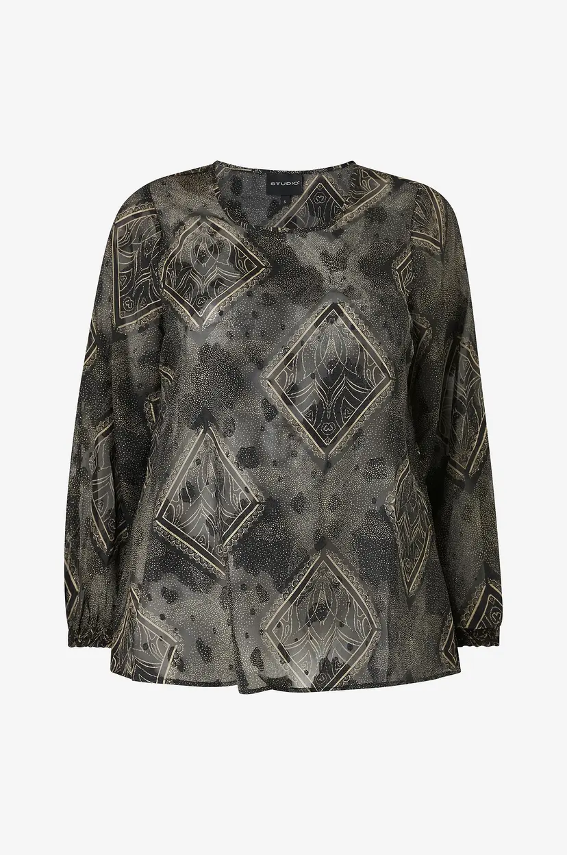 Studio Bluse sGiselle Blouse - Svart