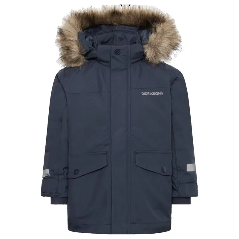Didriksons Didriksons Bjärven Kids' Parka Navy