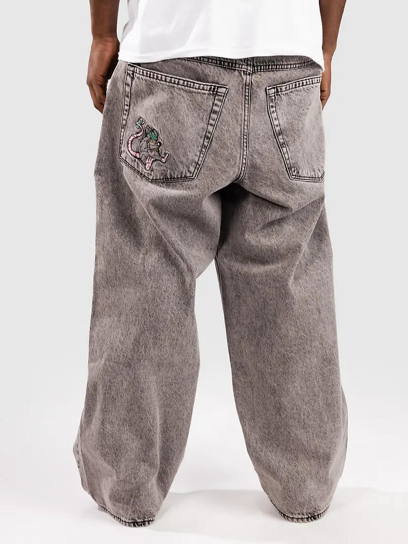 Empyre Empyre Ultra Wide Jeans grå