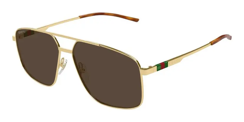 Gucci GG1676S solbriller, gull
