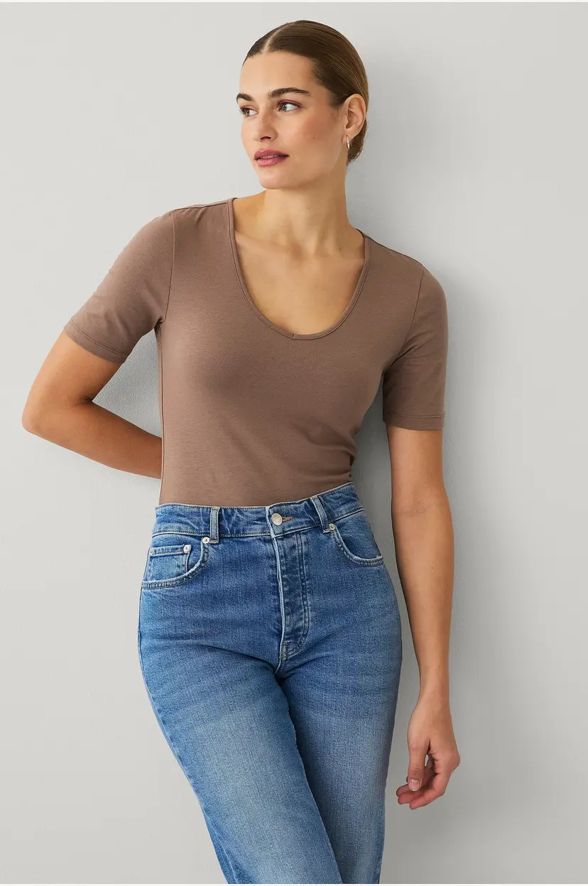 Ellos Collection T-skjorte - Beige