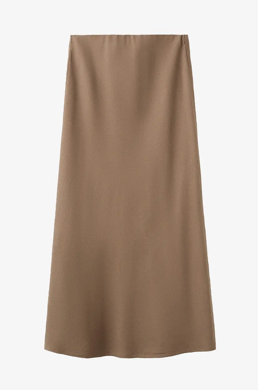 Mango Maxi skjørt Laguna - Brun
