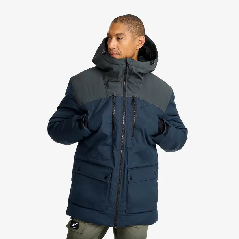 RevolutionRace Outdoor Parka Herre Blueberry
