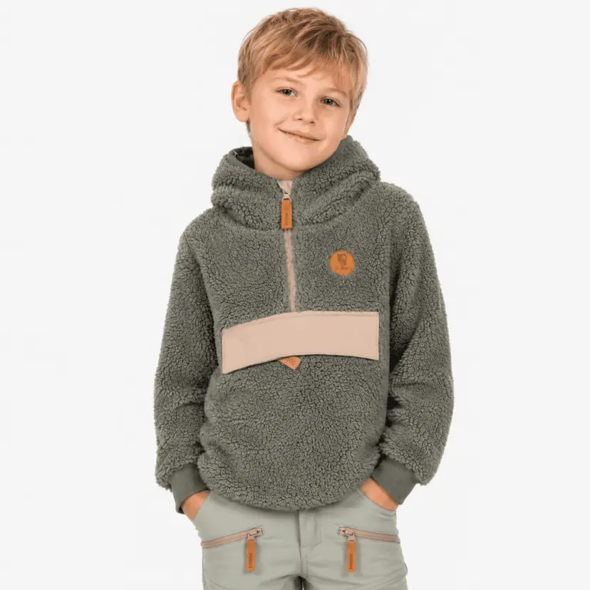 Bruse Bruse Teddyfleece Genser, Selskjer, Grønn