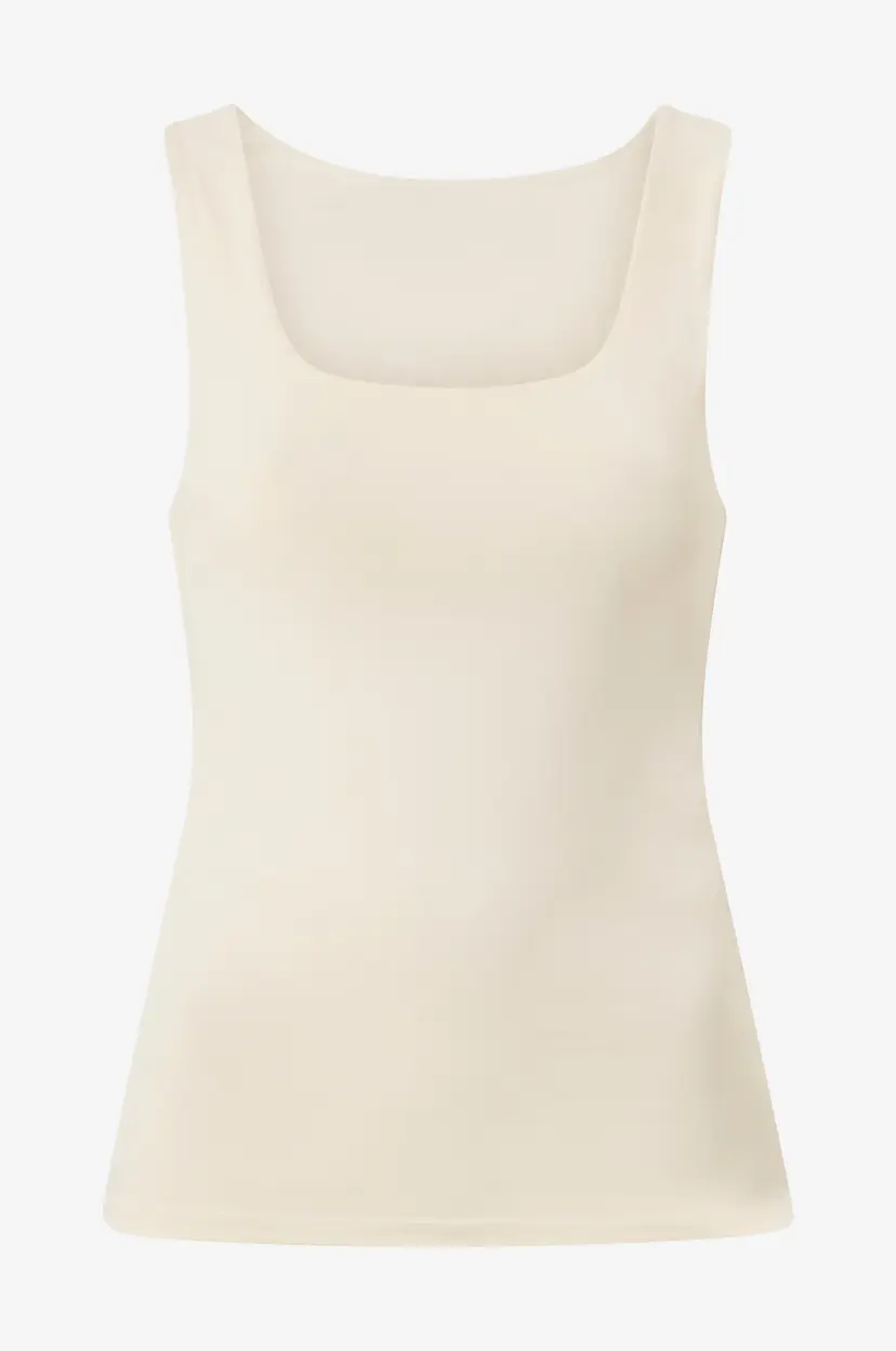 ONLY Topp onlLea S/L 2-ways Fit Top - Hvit